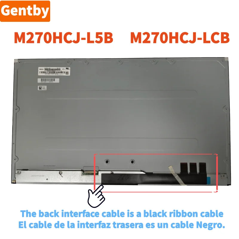 Original New M270HCJ L5B M270HCJ LCB 27-inch 60hz 30Pins FHD LCD Screen For Lenovo 3 27IAP7 27ALC6 27ITL6 30a 27 Gen 3 Monitor