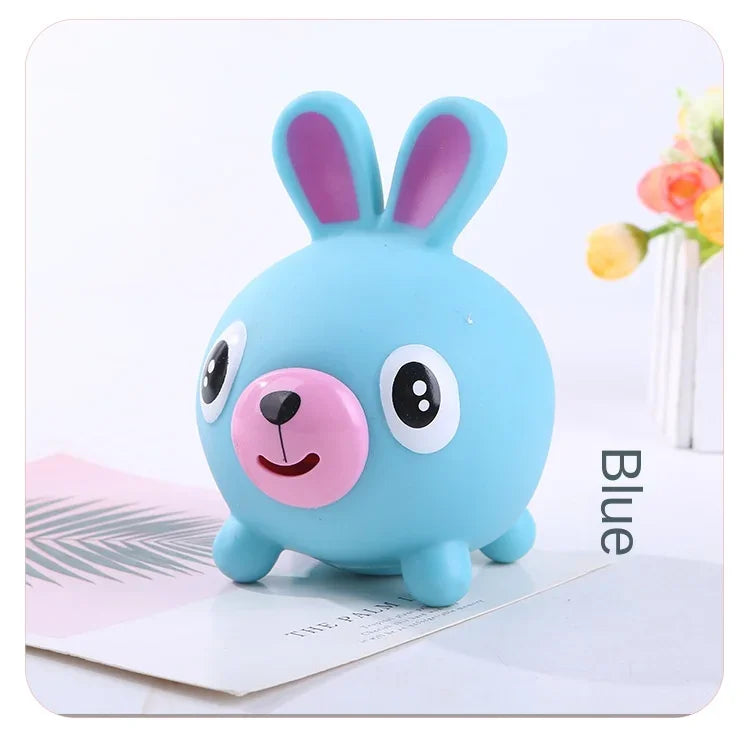 Talking Animal Baby Toys Jabber Ball Tongue Out Stress Relieve Soft Cute Tiger Pig Dog Ball Great Gifts for Kids Adult Baby Toy