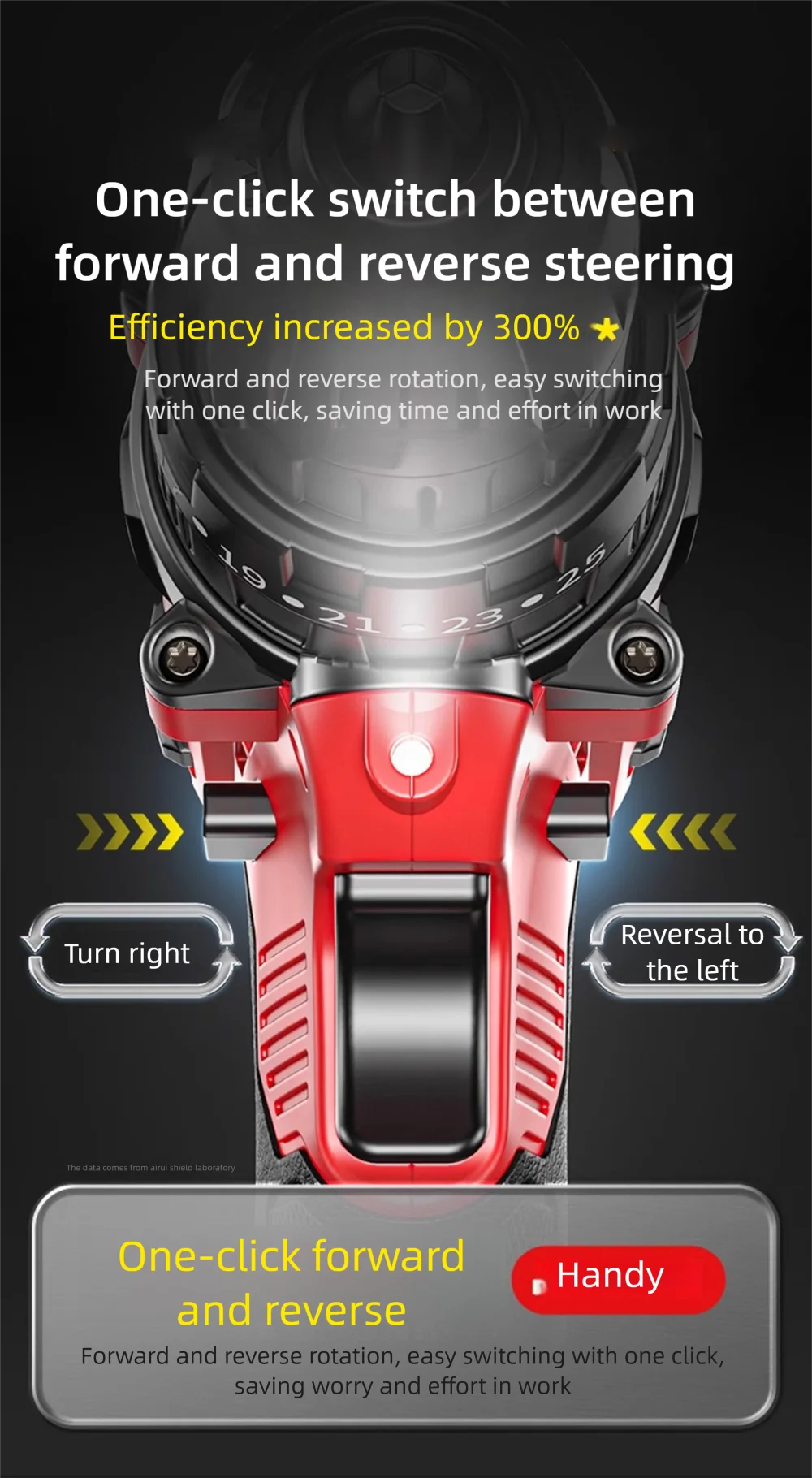 New Rechargeable Electric Screwdriver with Lithium Battery and Multiple Functions A