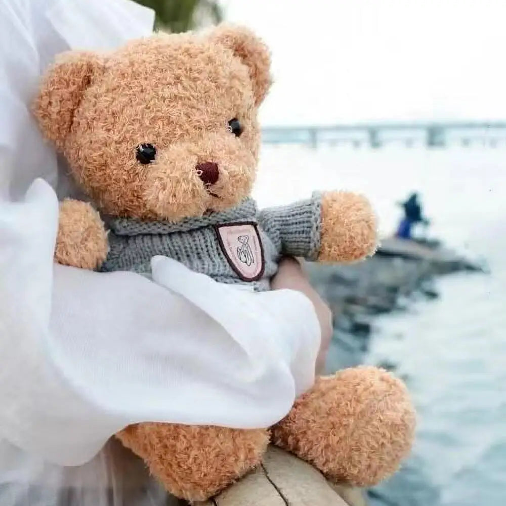 30cm40cm Plush Sweater Bear Toys Dolls Dolls Cute Dress Up Bear Birthday Gift Soothing sleep