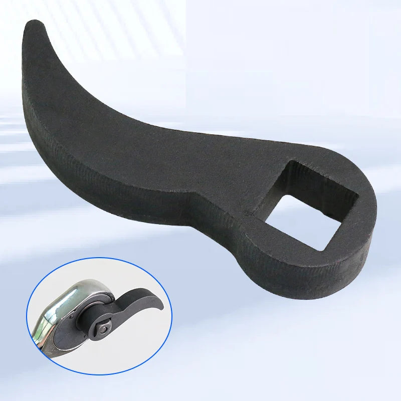 Pry Bar Wrench Adaptor Head Horn Type Half Shaft Removal Tool Openend Wrench Half Shaft Crowbar Adapter Head Car Repairing Tools
