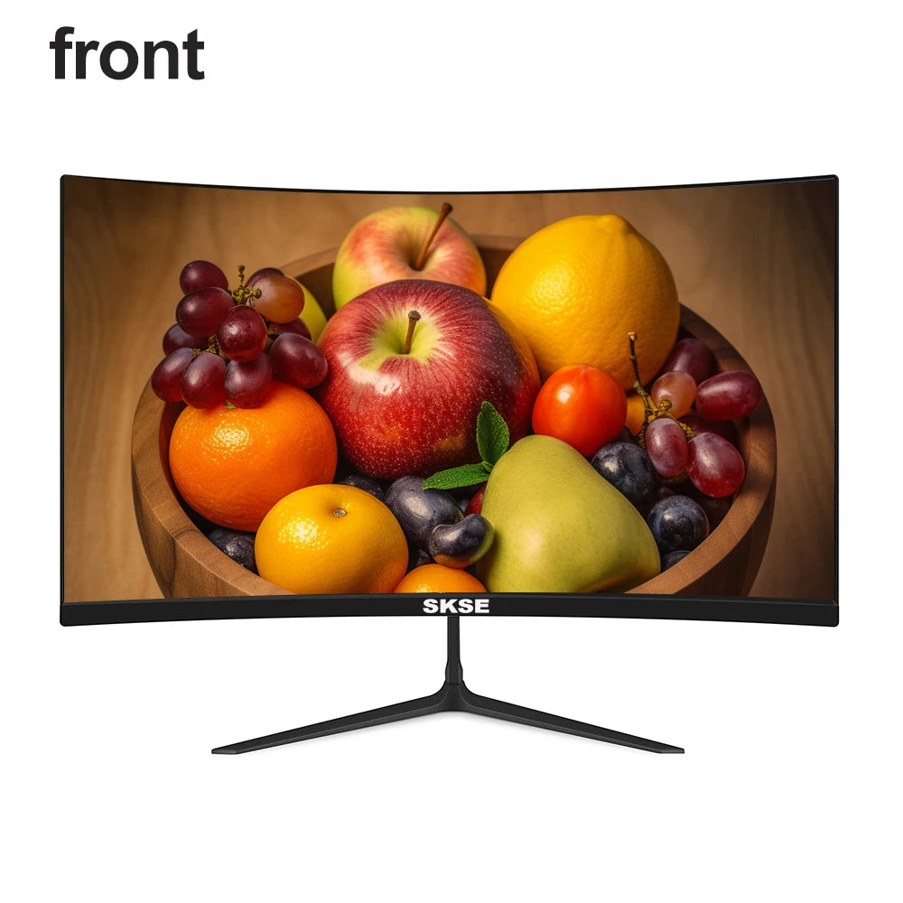 SKSE 27 Inch 2K Monitor 165HZ Display LED 1800R Curved Screen Computer Gaming Monitor PC HD DP/HDMI Interface 2560*1440