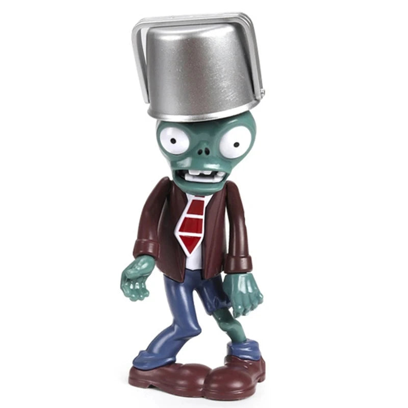 Plants vs Zombies Action Figure Gargantuar Dr. Zombie Conehead Football Bucket Yeti Figures Birthday Gifts Children Toy For Boys