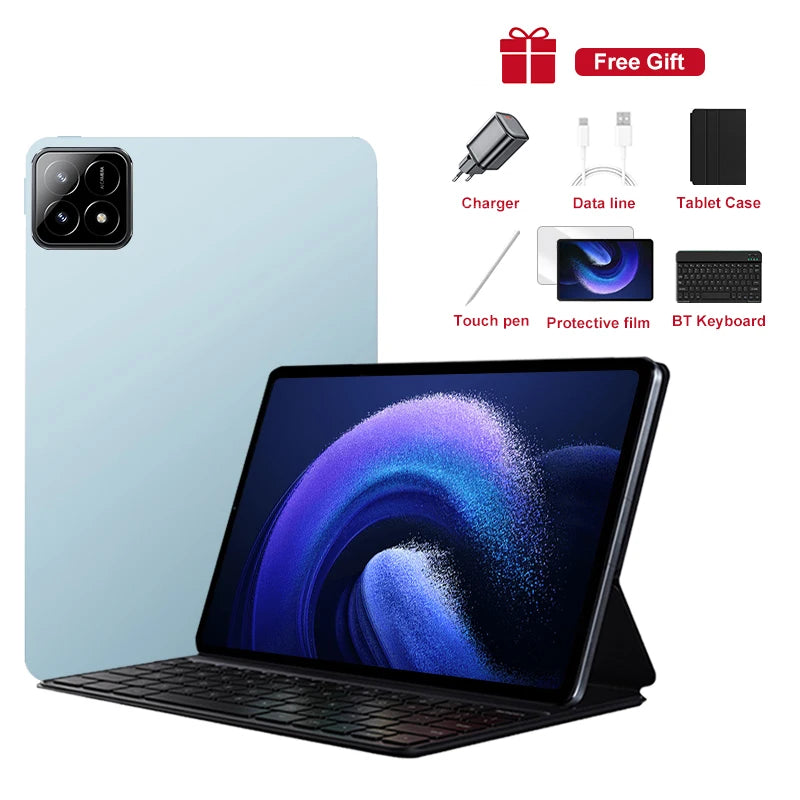 2025 Xioami Pad 6S Pro Tablet Android 14 Snapdragon 8 Gen2 Call Phone Tablets GPS 5G WiFi Dual SIM HD 4K 10.1inch