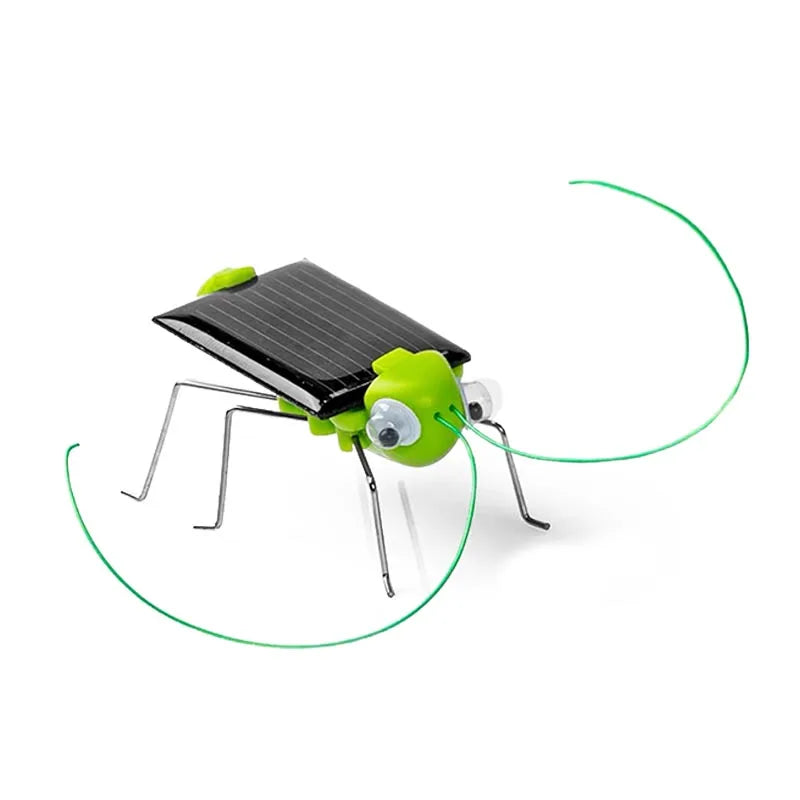 Solar Grasshopper Toy Puzzle Children Selected Gift Simulation Insect Gift Boys and Girls Science Education Funny Moving Toy Kid