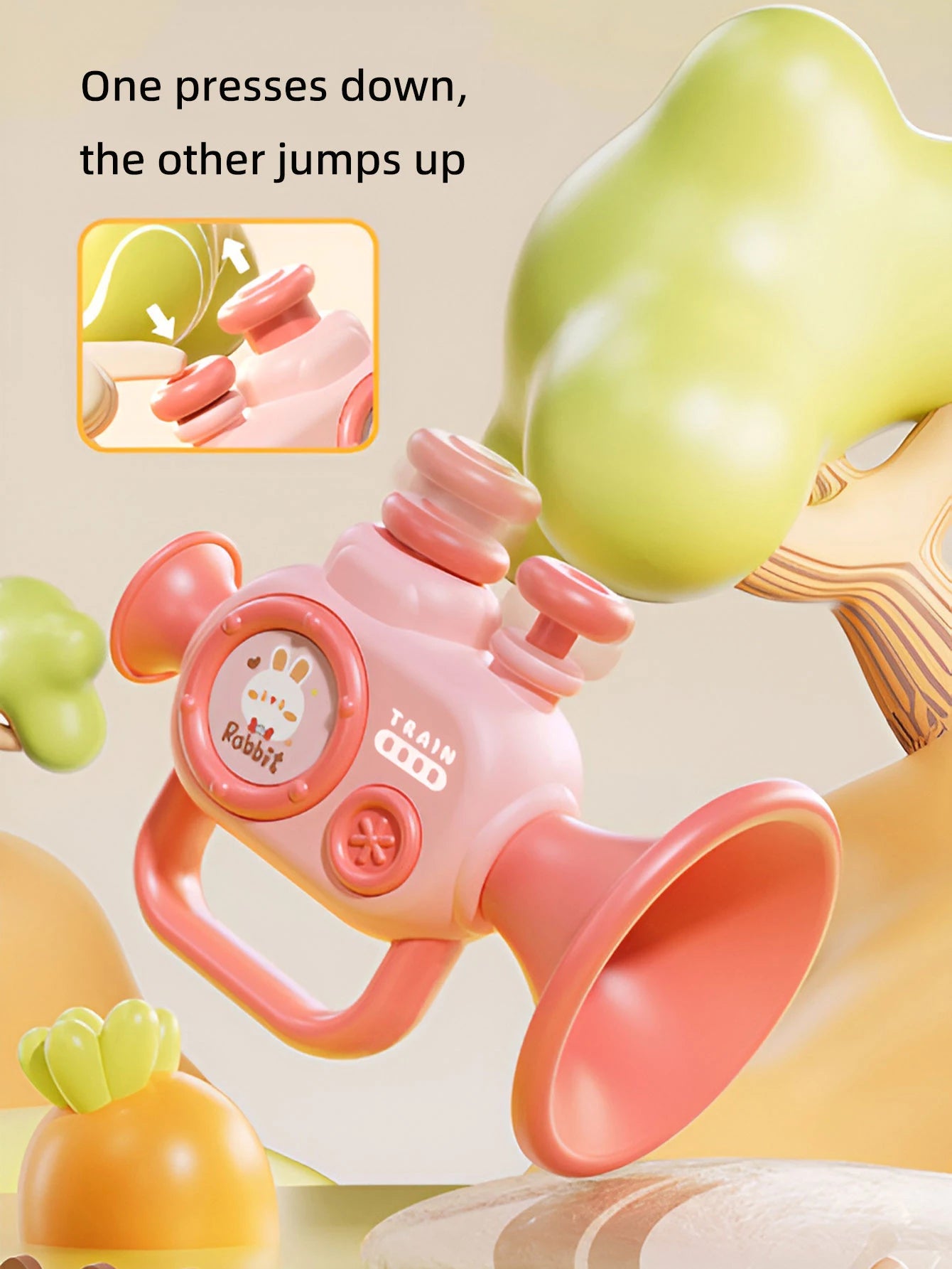 Baby trumpet toys can play Musical Instruments early education education