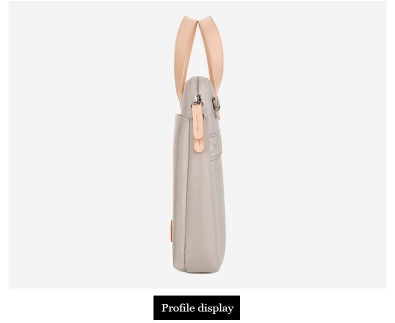 Lightweight Laptop Bag Portable Business Shoulder Messenger Bag 14/15 Inch Handbag Waterproof shockproof Storage Bags Briefcases