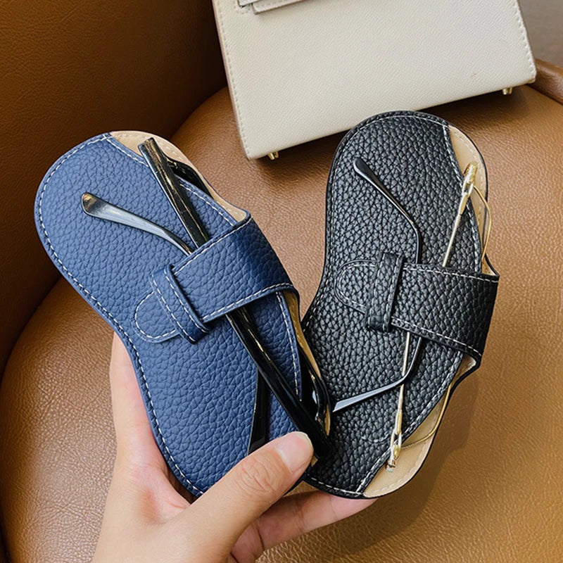 PU Leather Portable Glasses Bag Sunglasses Storage Bags Men and Women Car Glasses Protective Cover Anti-crushing Glasses Clip