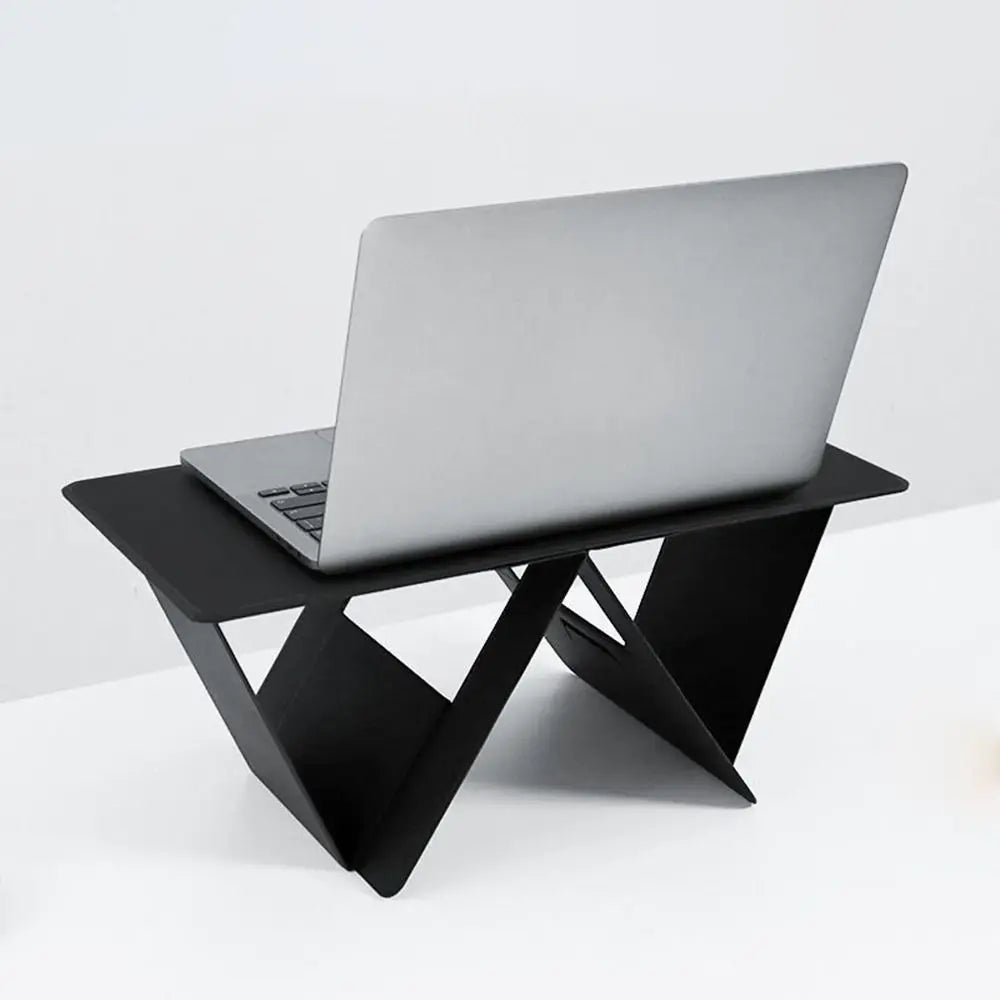 Magnetic Foldable Laptop Desk Anti-slip Adjustable Notebook Computer Holder Waterproof Lightweight Car Computer Riser Bedroom