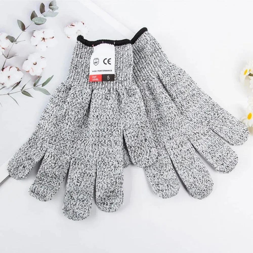 A Pair of Anti-cutting Gloves Glass Factory Kitchen Fishing Special Glass Anti-scratch Anti-knife Cut Anti-stabbing Gloves