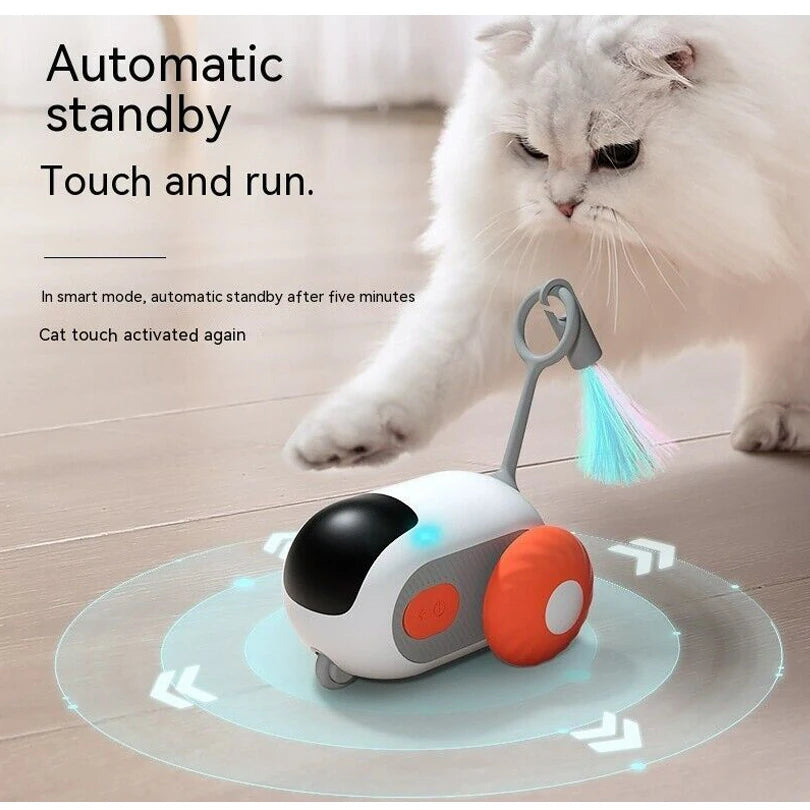 Pet Gravity Cat Smart Interactive Car Toy Dropshipping Automatic Moving Remote Mouse Indoor Kitty Ball Toys Controlled