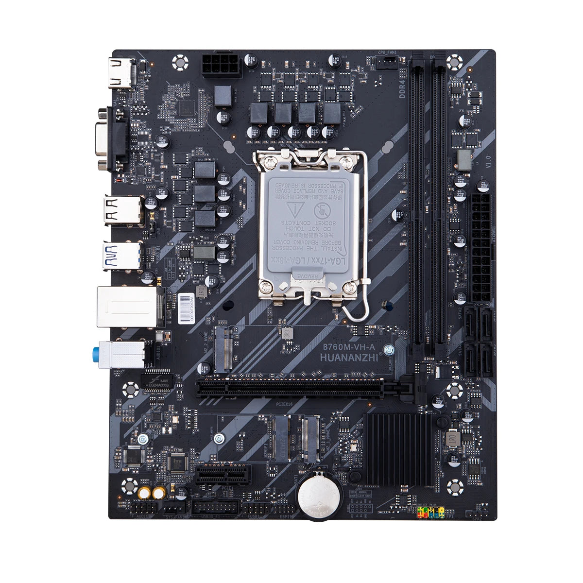 HUANANZHI B760M VH A M-ATX DDR4 Motherboard Support 12 13 Gen B760 Intel LGA 1700 CPU 12100F 12400F 12490F 12600F 12700F 13600F