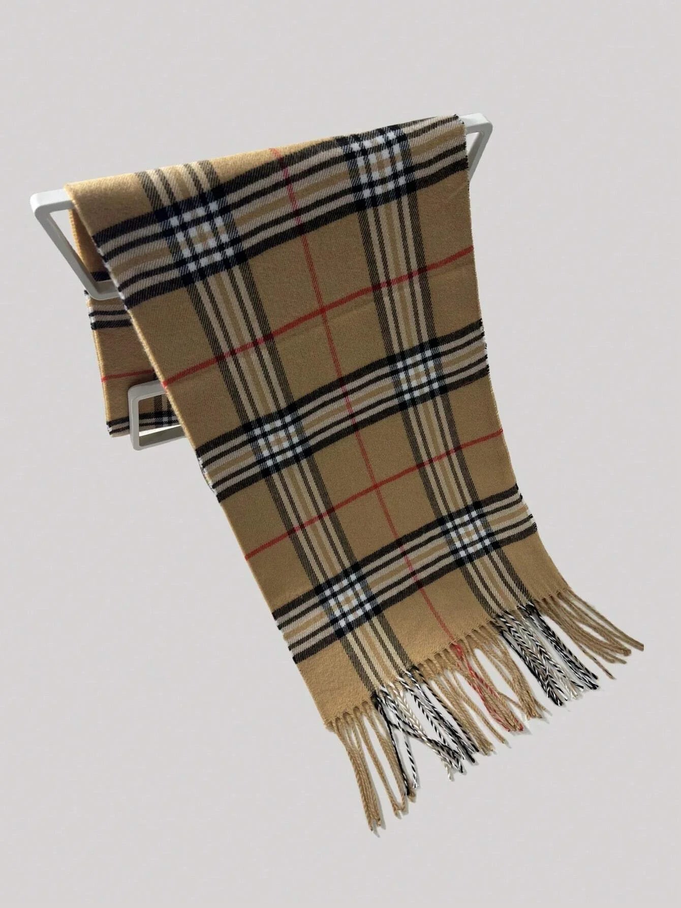 Cashmere Warm Scarf for Women Design Winter Men Shawl Wrap 2025 Plaid Female