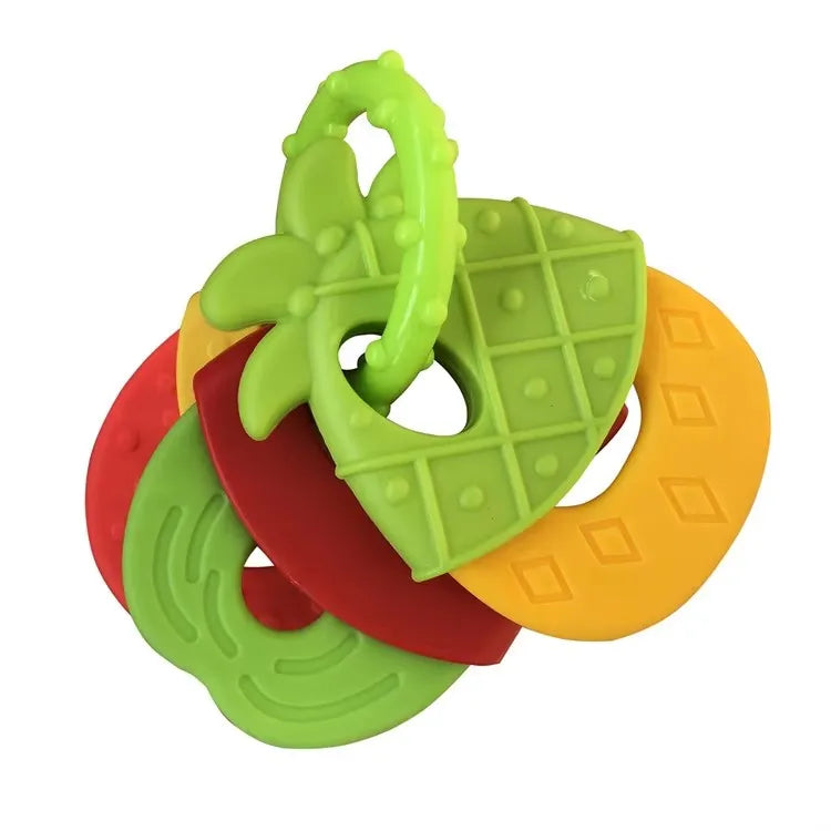 Baby Toys 0 12 Months Silicone Teething Toy Remote Control Shape Bear Teether Chew Toys Relief Teeth Gum Sensory Toys for Babies