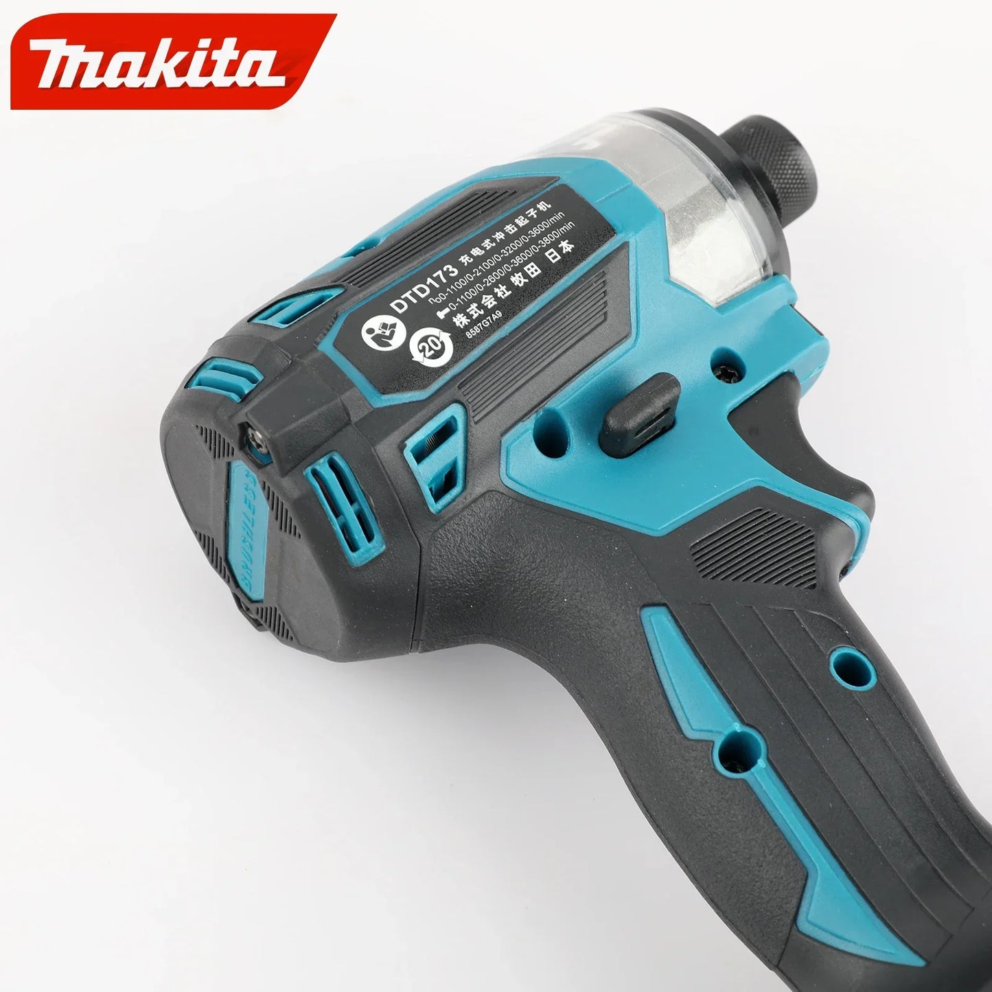 Makita DTD173 Brushless electric screwdriver Auto repair impact screwdriver batch 220N.m Electric Driver Tools