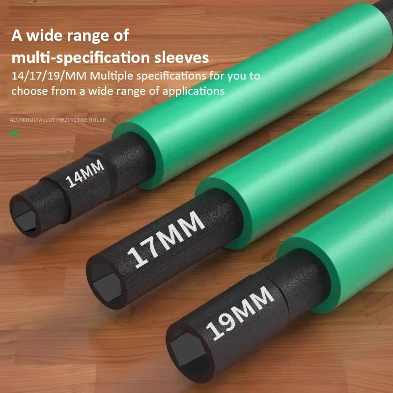 Multifunction High CarbonSteel Claw Hammer with 14/17/19mm Socket Wrench Reduction Handle Maintenance Installation Hand Tool