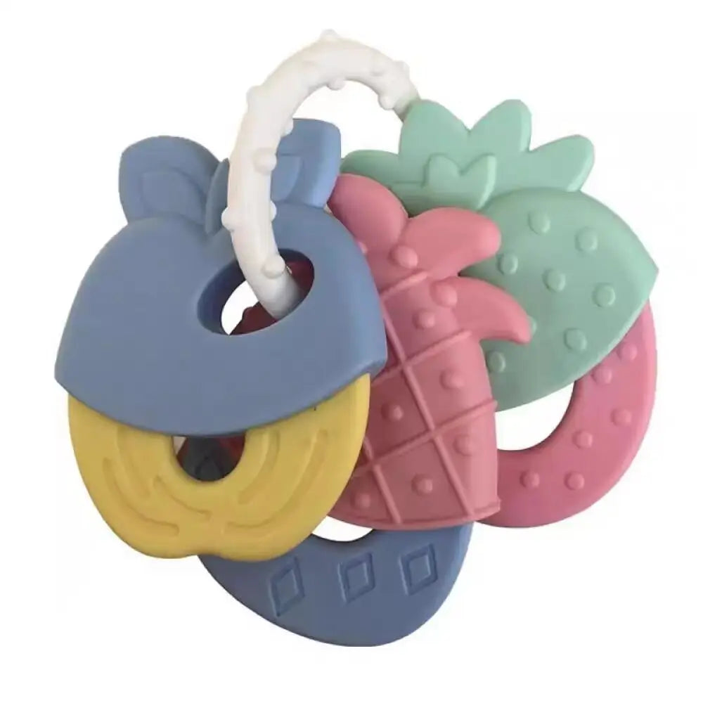 Baby Toys 0 12 Months Silicone Teething Toy Remote Control Shape Bear Teether Chew Toys Relief Teeth Gum Sensory Toys for Babies