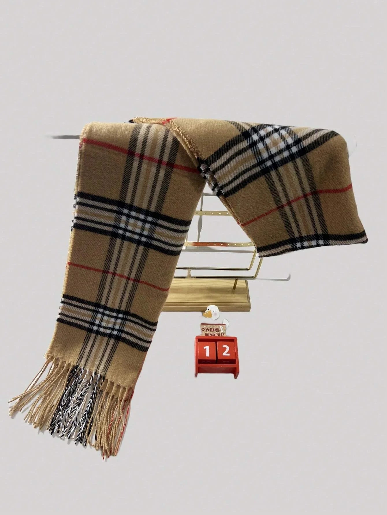 Cashmere Warm Scarf for Women Design Winter Men Shawl Wrap 2025 Plaid Female