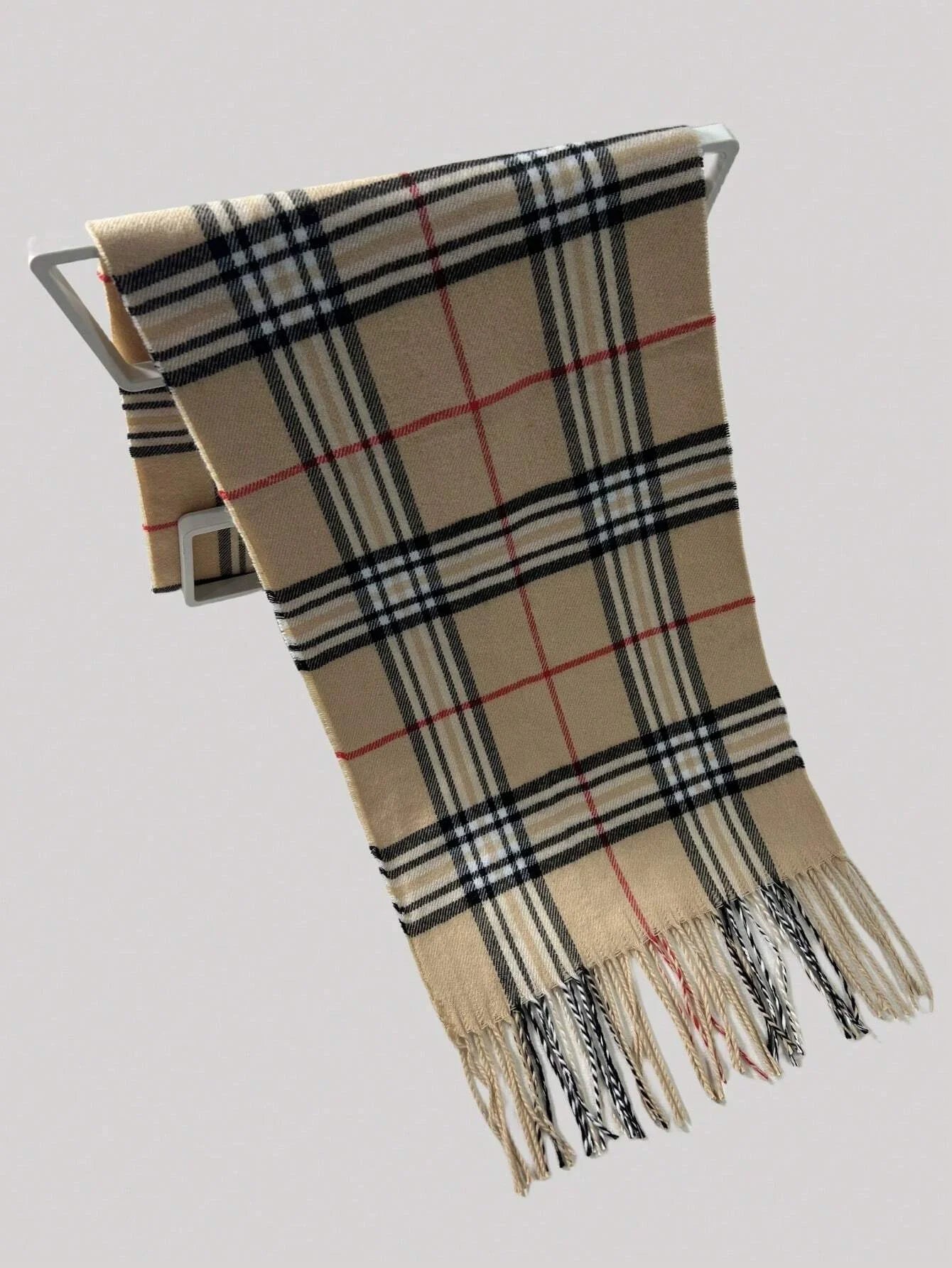 Cashmere Warm Scarf for Women Design Winter Men Shawl Wrap 2025 Plaid Female